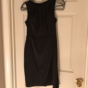 Satin Career Sheath Dress